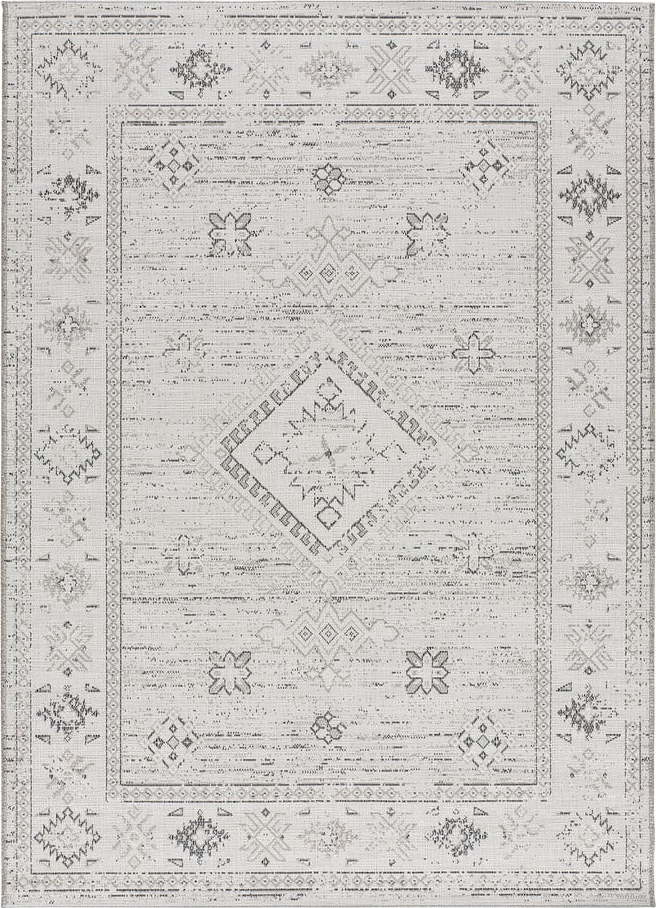 Béžovo-šedý venkovní koberec Universal Ballia