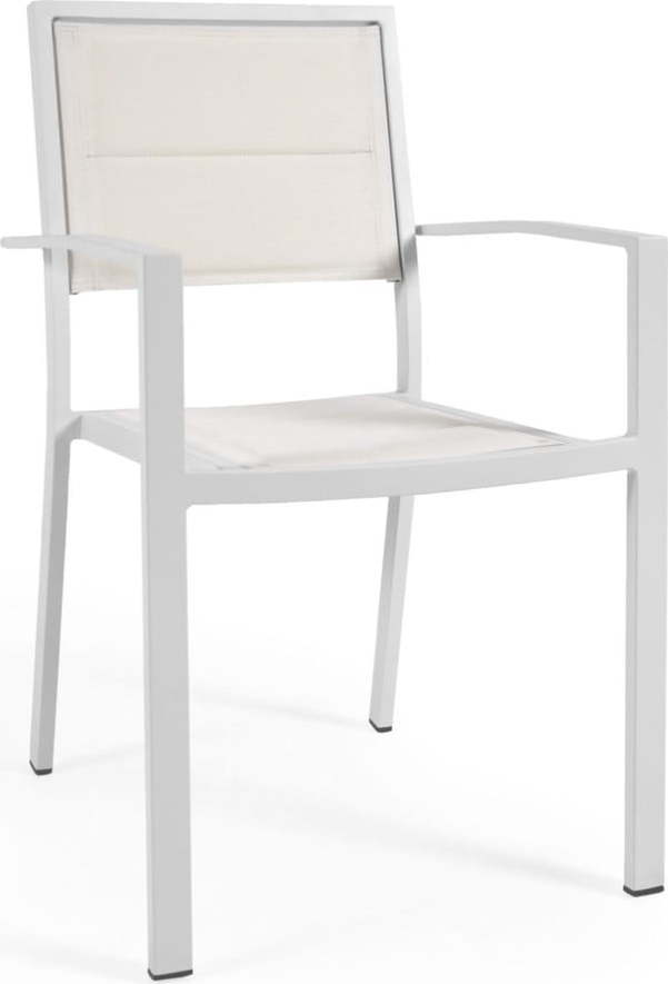 Bílá hliníková venkovní židle Kave Home Sirley Kave Home