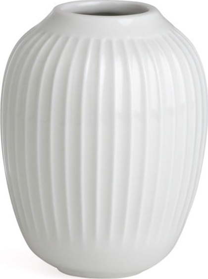 Bílá kameninová váza Kähler Design Hammershoi