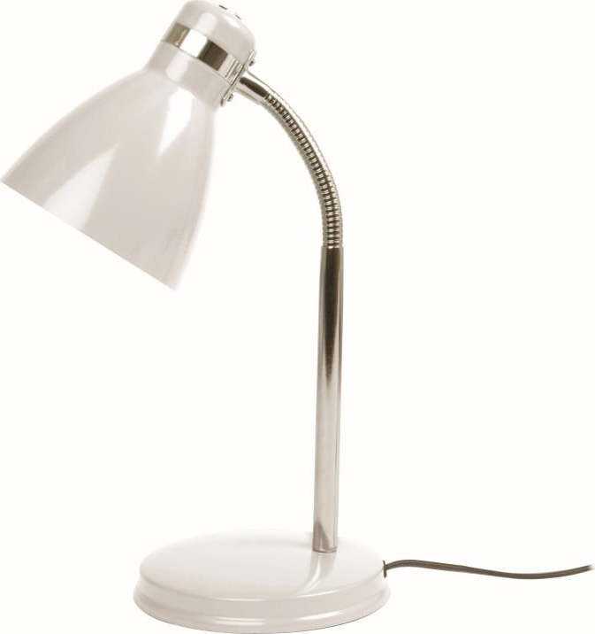 Bílá stolní lampa Leitmotiv Study Leitmotiv