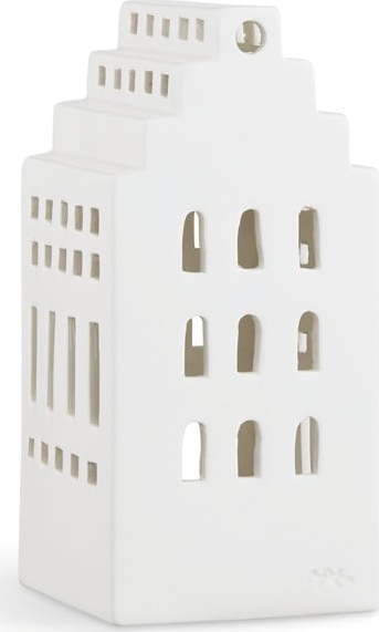 Bílý keramický svícen Kähler Design Urbania Lighthouse Manor Kähler Design