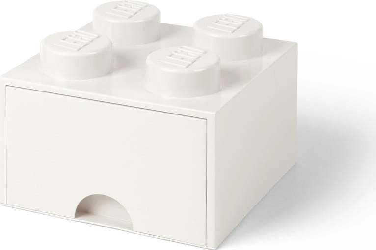 Bílý úložný box čtverec LEGO® LEGO