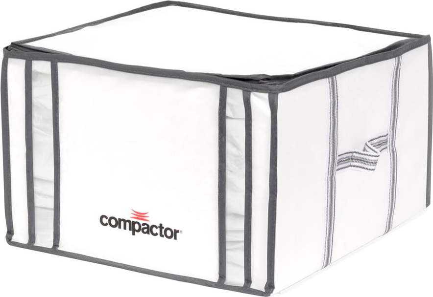 Bíly úložný box s vakuovým obalem Compactor Black Edition