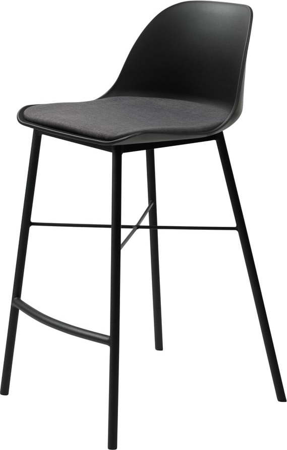 Černá barová židle Unique Furniture Whistler Unique Furniture