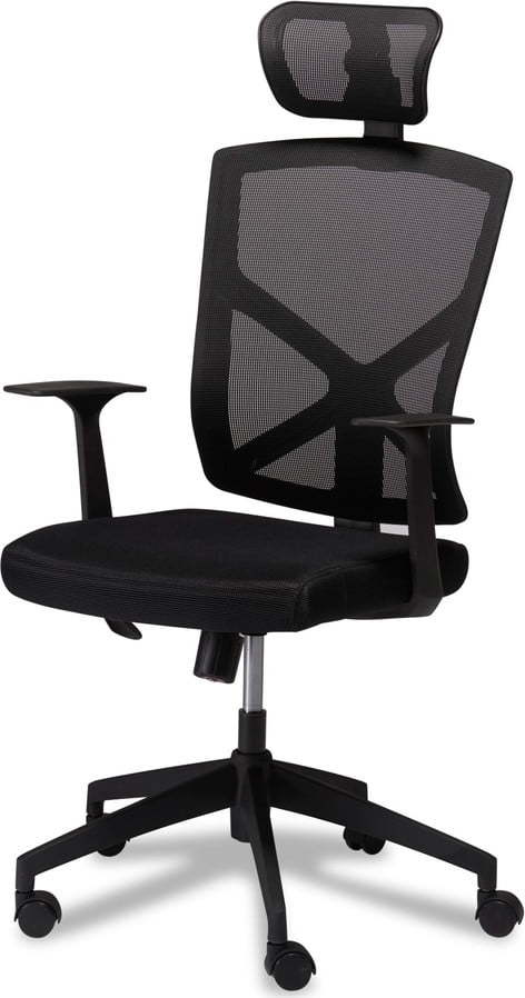 Černá kancelářská židle Furnhouse Nova Furnhouse