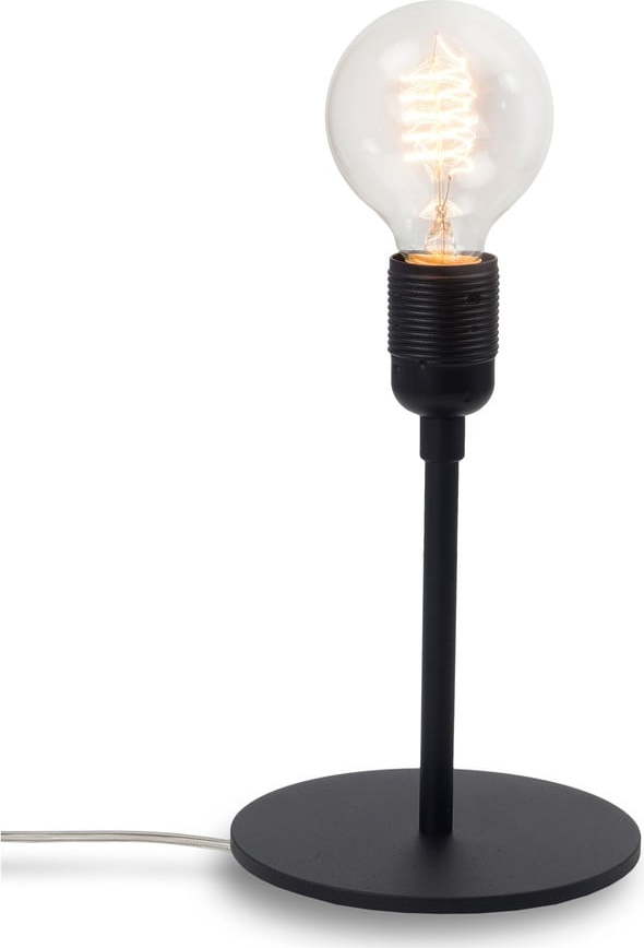 Černá stolní lampa Bulb Attack Uno Bulb Attack