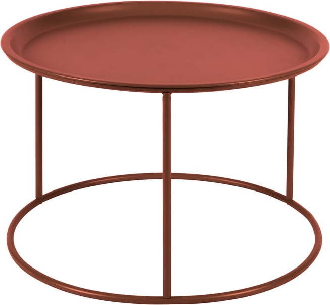 Červený konferenční stolek WOOOD Ivar