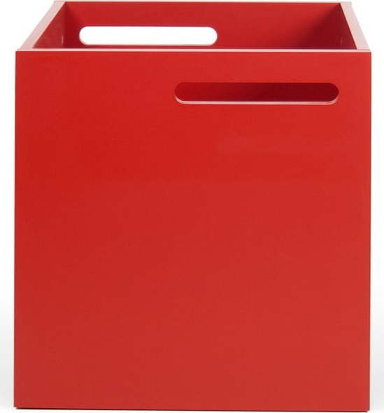 Červený úložný box ke knihovně TemaHome Berlin TemaHome