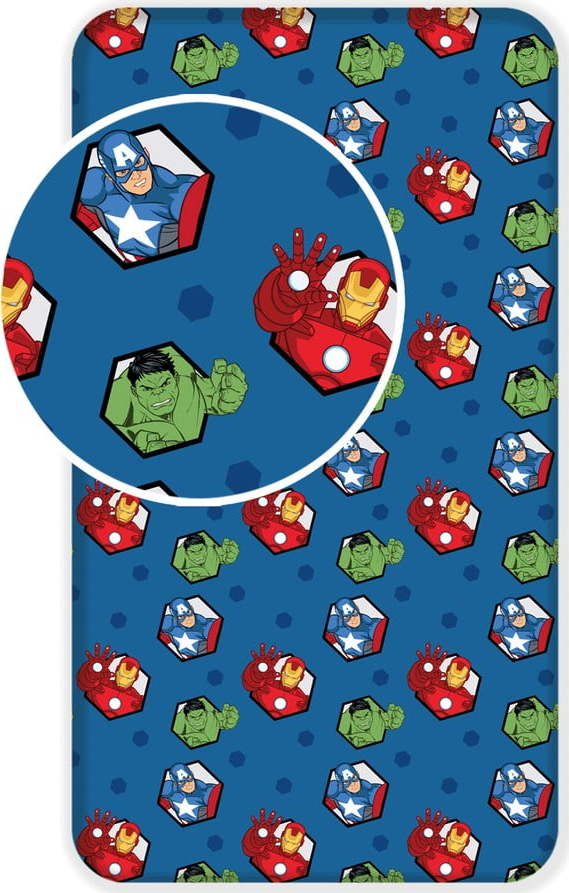 Dětské bavlněné prostěradlo Jerry Fabrics Avengers