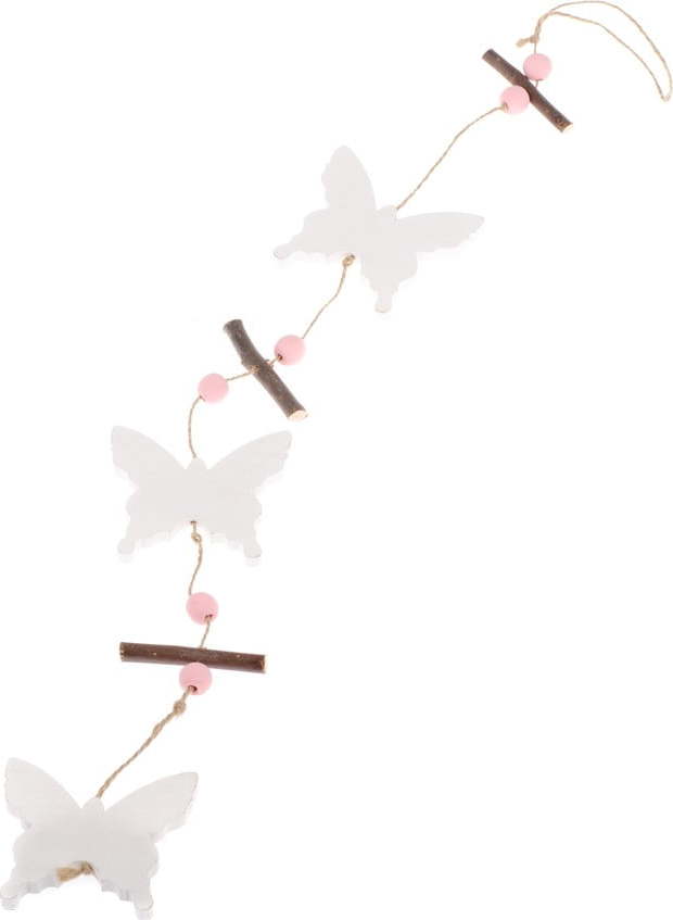 Dřevěná závěsná dekorace Dakls Butterflies