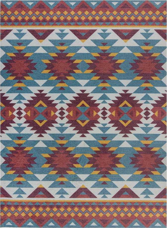 Dvouvrstvý koberec Flair Rugs MATCH Kole Aztec