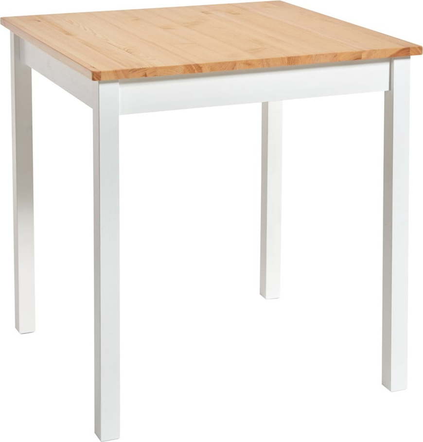 Jídelní stůl z borovicového dřeva s bílou konstrukcí Bonami Essentials Sydney