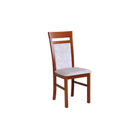 Jídelní židle MILANO 6 Bílá Tkanina 32 MIX-DREW