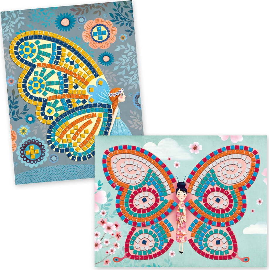 Kreativní sada pro děti Djeco Třpytiví motýlci DJECO