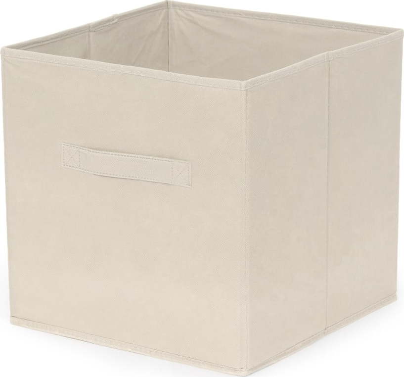 Krémový skládatelný úložný box Compactor Foldable Cardboard Box Compactor