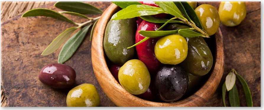 Obraz Styler Glasspik Kitchen Olives I