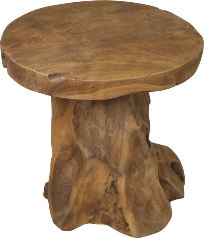 Odkládací stolek z teakového dřeva HSM collection Kruk Root HSM collection