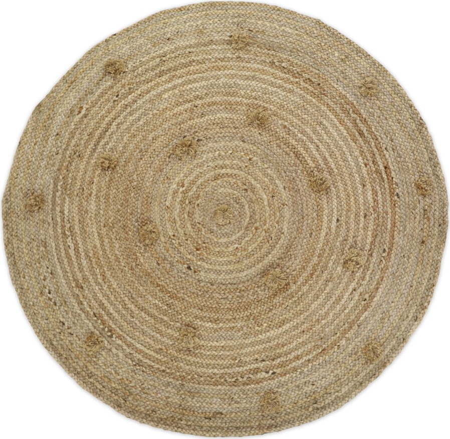 Přírodní ručně vyrobený jutový koberec Nattiot Siska