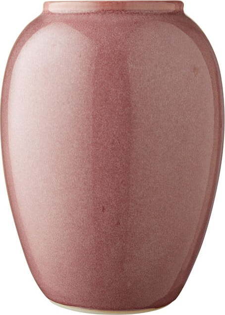 Růžová kameninová váza Bitz Pottery Bitz