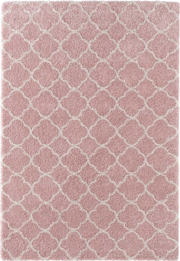 Růžový koberec Mint Rugs Luna