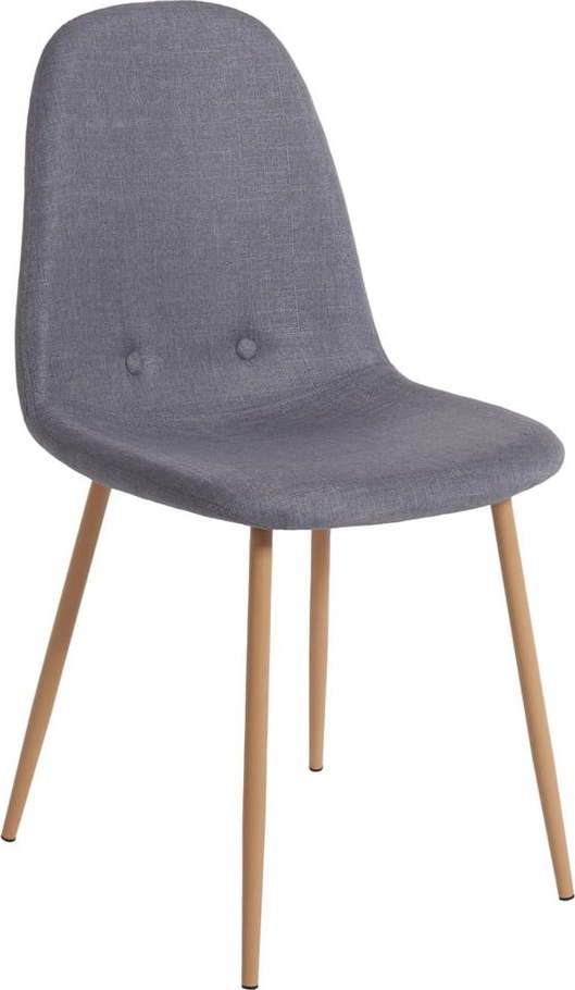 Sada 2 světle šedých jídelních židlí Bonami Essentials Lissy Bonami Essentials