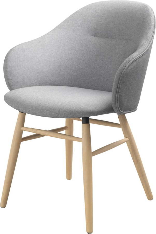 Šedá jídelní židle Unique Furniture Teno Oak Unique Furniture