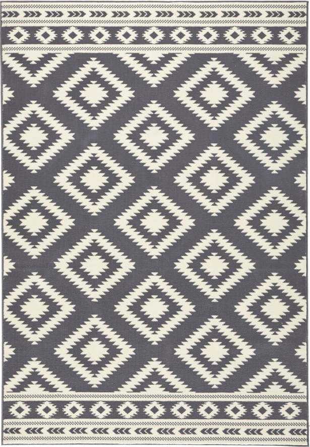 Šedo-krémový koberec Hanse Home Gloria Ethno