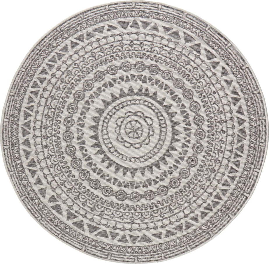 Šedo-krémový venkovní koberec NORTHRUGS Coron