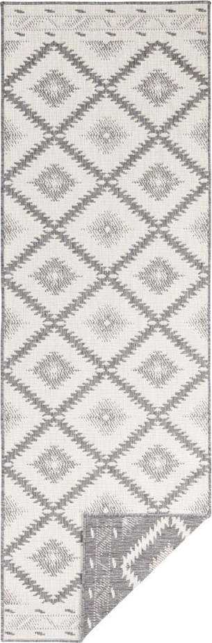 Šedo-krémový venkovní koberec NORTHRUGS Malibu