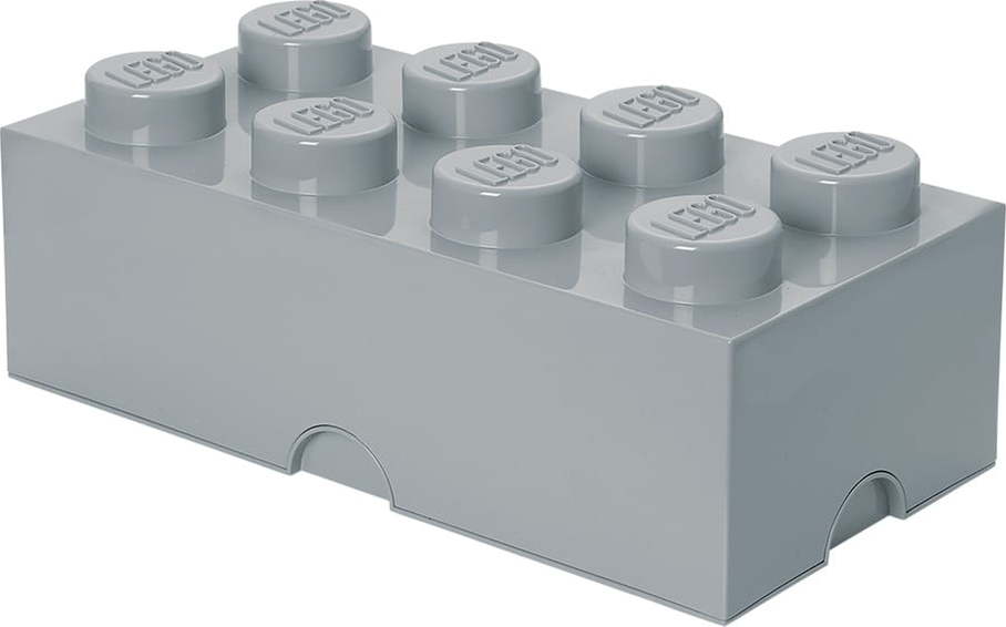 Šedý úložný box LEGO® LEGO
