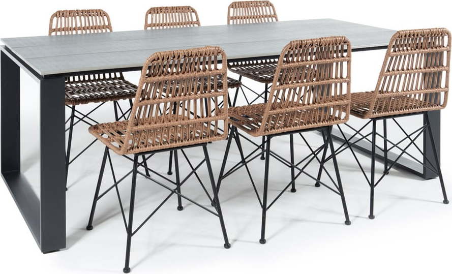 Set zahradního nábytku Bonami Selection se stolem Strong a židlemi Gabriela Bonami Selection