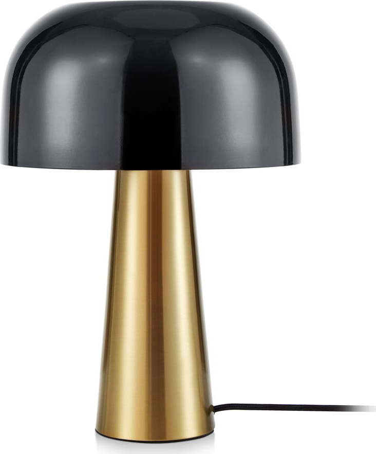 Stolní lampa v měděné barvě s černým stínidlem Markslöjd Blanca Markslöjd