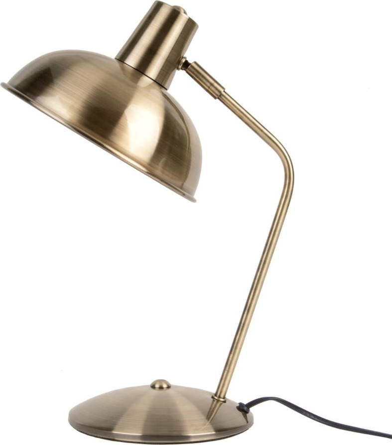 Stolní lampa ve zlaté barvě Leitmotiv Hood Leitmotiv