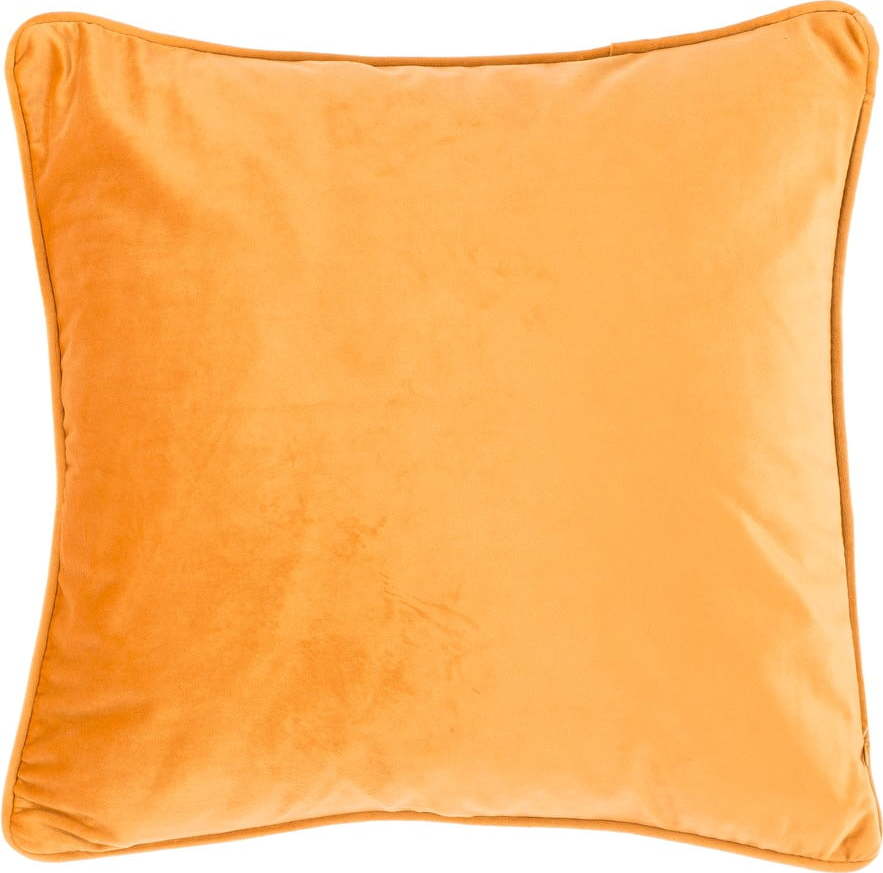 Světle oranžový polštář Tiseco Home Studio Velvety