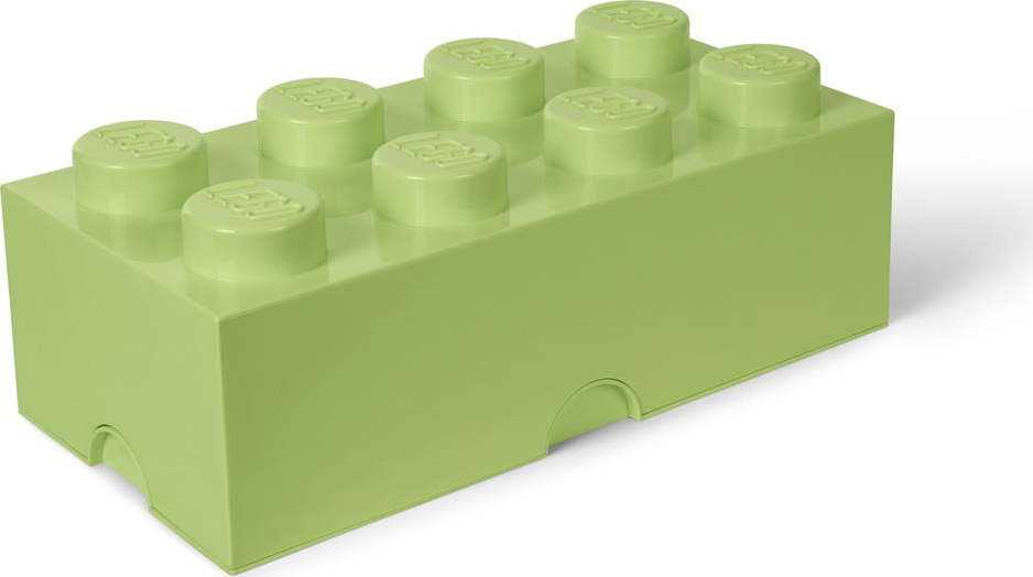 Světle zelený úložný box LEGO® LEGO