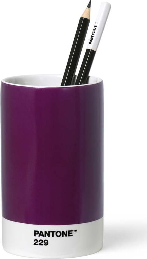 Tmavě fialový keramický stojánek na tužky Pantone Pantone