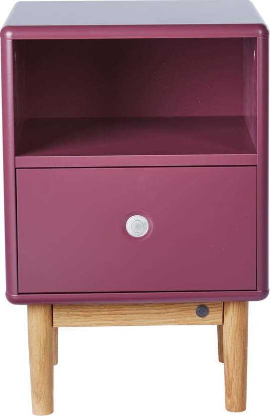 Tmavě fialový noční stolek Tom Tailor Color Box Tom Tailor for Tenzo