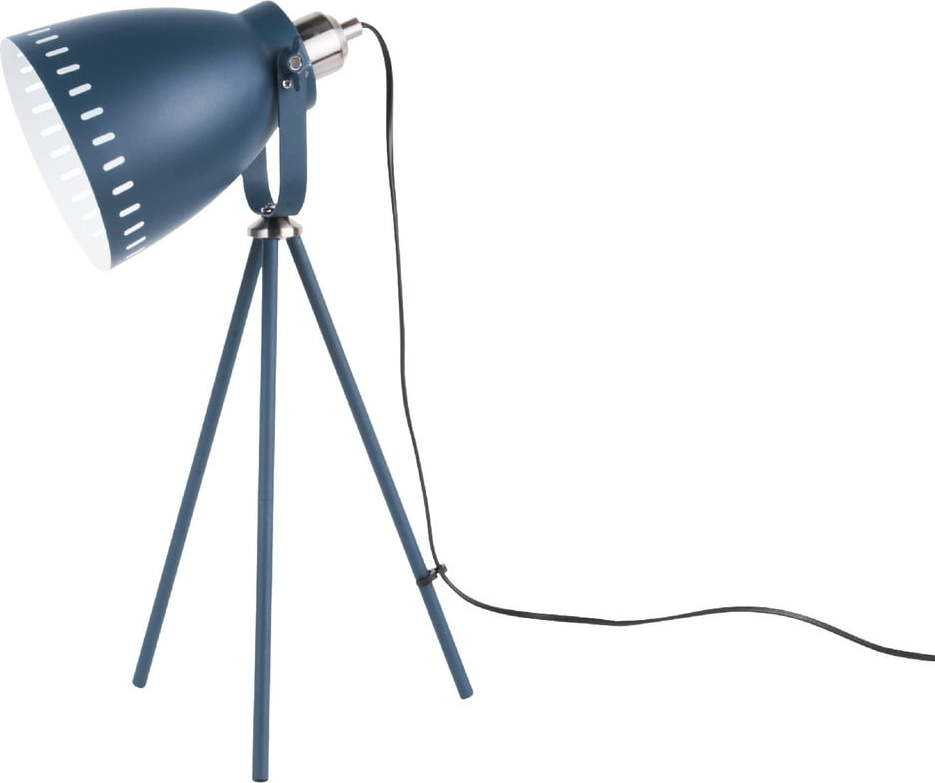 Tmavě modrá stolní lampa Laitmotiv Mingle Leitmotiv
