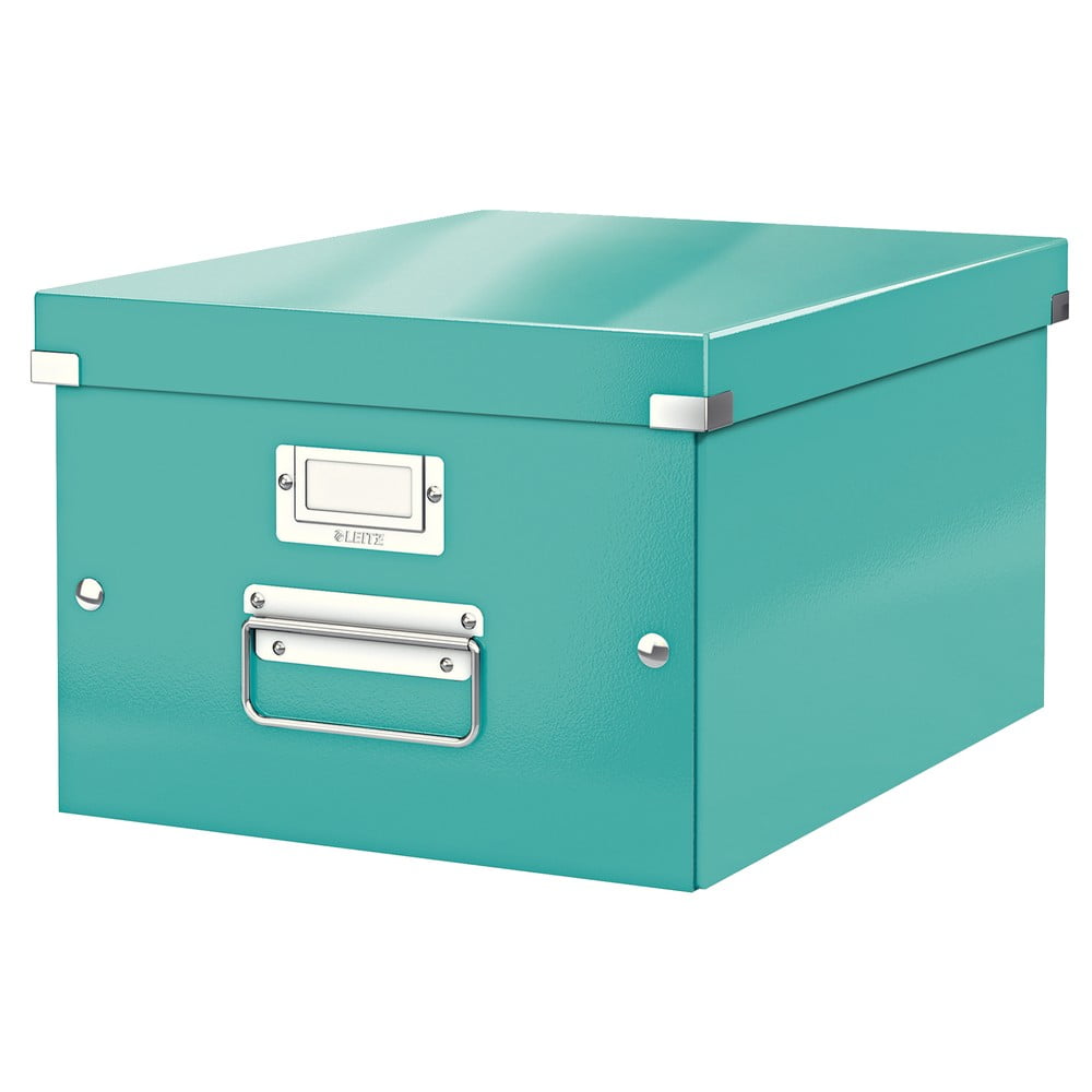 Tyrkysově modrá úložná krabice Leitz Universal