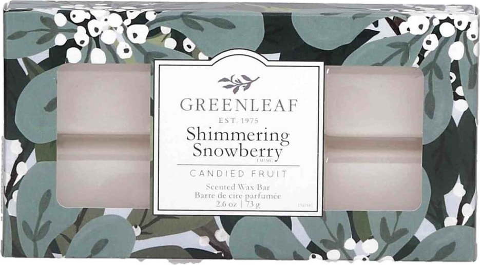 Vonný vosk do aromalampy Greenleaf Shimmering Snowberry Greenleaf