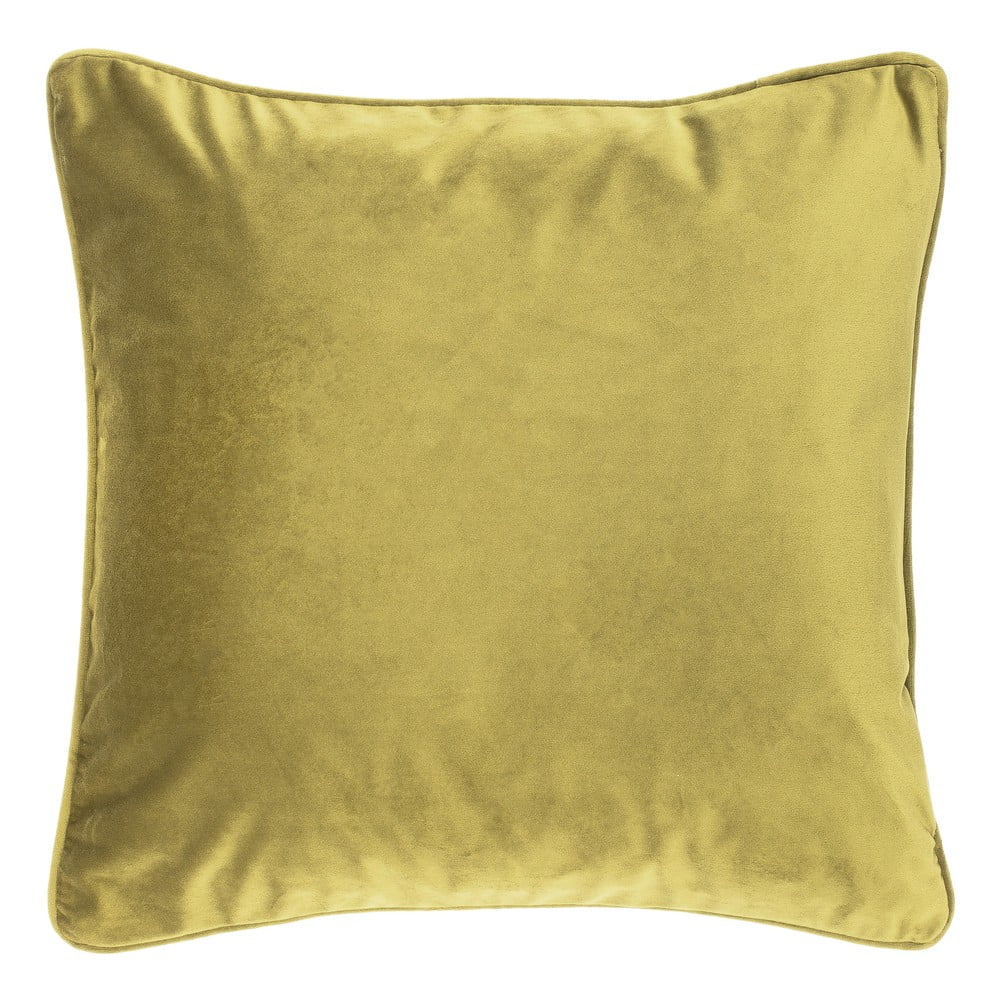 Zeleno-žlutý polštář Tiseco Home Studio Velvety