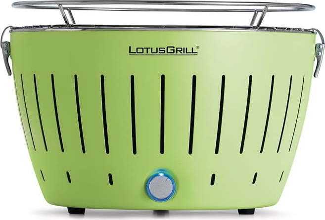 Zelený bezkouřový gril LotusGrill LotusGrill
