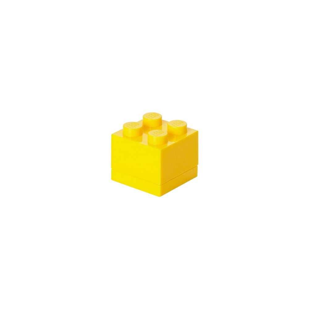 Žlutý úložný box LEGO® Mini Box LEGO