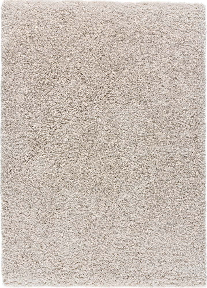 Béžový koberec 150x80 cm Shaggy Reciclada - Universal Universal