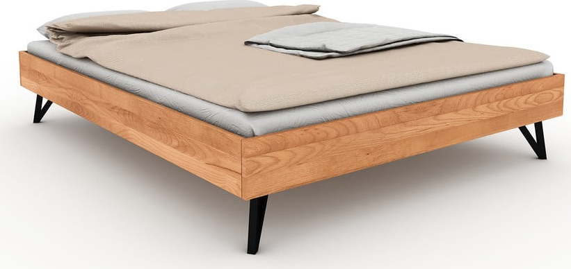 Dvoulůžková postel z bukového dřeva 160x200 cm Golo - The Beds The Beds