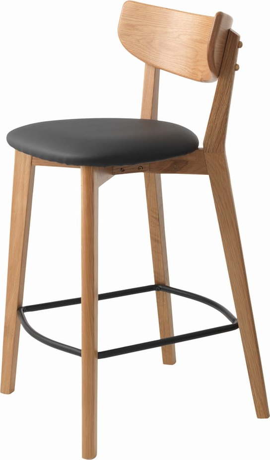 Barová židle z dubového dřeva Unique Furniture Pero Unique Furniture