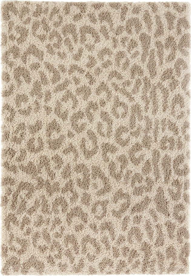Béžový koberec 290x200 cm Patterned Animal - Ragami Ragami