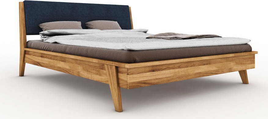 Dvoulůžková postel z dubového dřeva 140x200 cm Retro 1 - The Beds The Beds