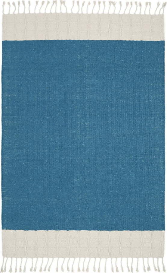Modrý koberec 150x100 cm Lucia - Nattiot Nattiot