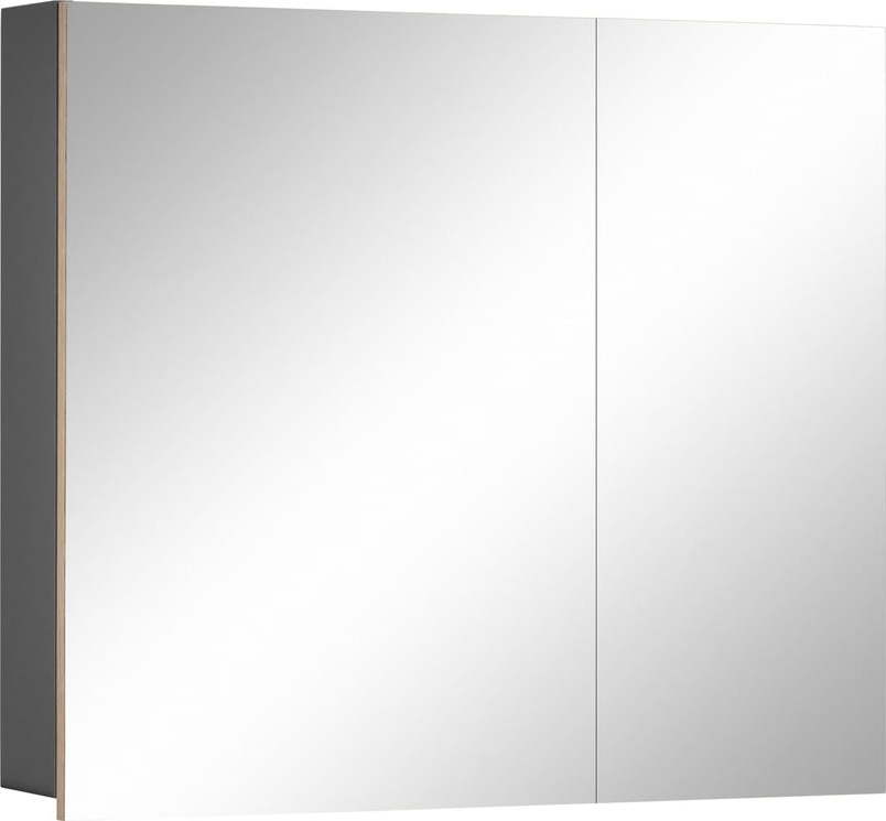 Nástěnná koupelnová skříňka se zrcadlem Støraa Wisla